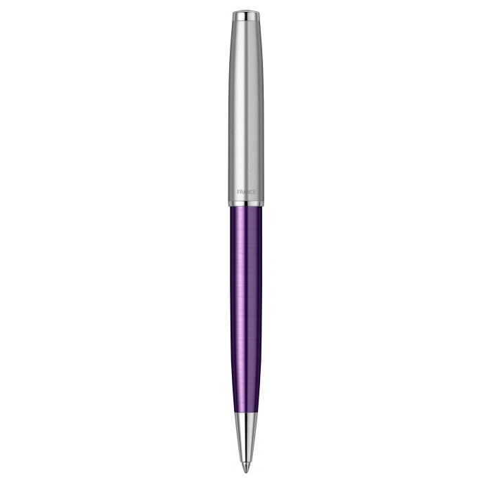 Шариковая ручка Parker Sonnet Essentials Violet SB Steel CT в подарочной упаковке