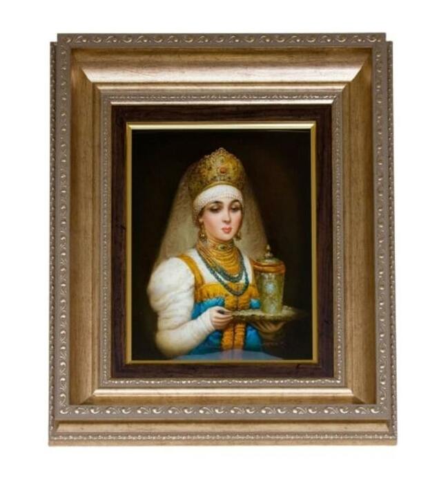 Панно "Девица" исп. Першин