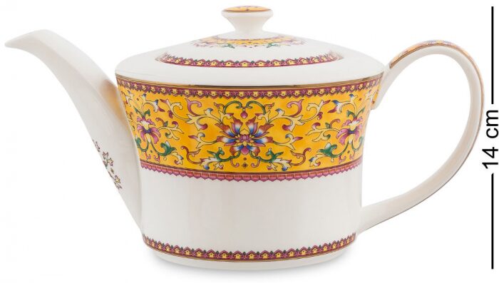 Чайный сервиз "Arabesca Yellow" на 6 персон, 22 предмета
