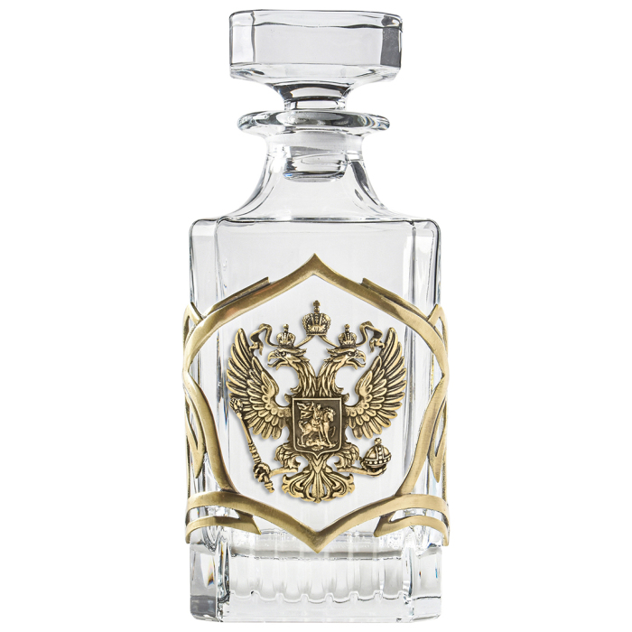 Набор для виски "Герб РФ" на 6 персон