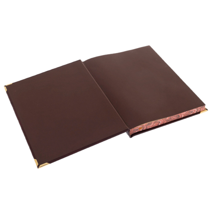 Книга в кожаном переплете "Великий Русский народ в пословицах, изречениях и исторический эпизодах" в коробе