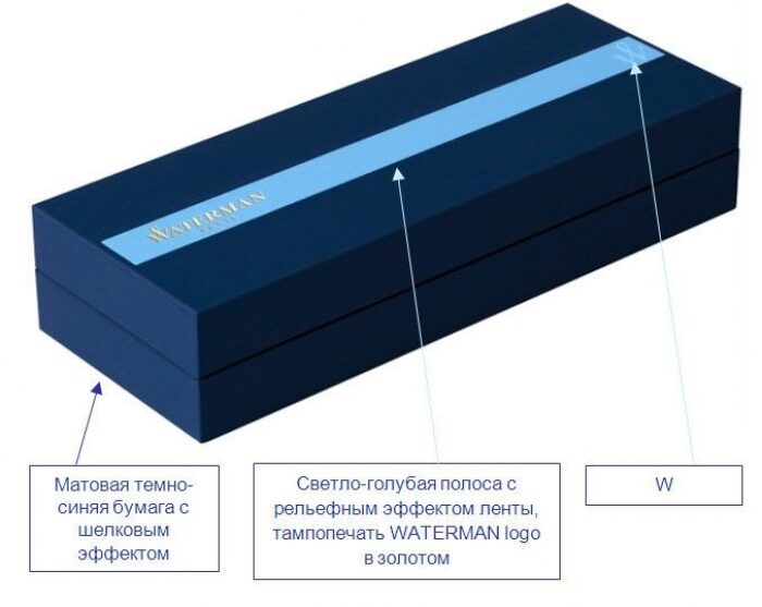 Ручка перьевая "Carene" OMBRES &amp; LUMIERES CT F