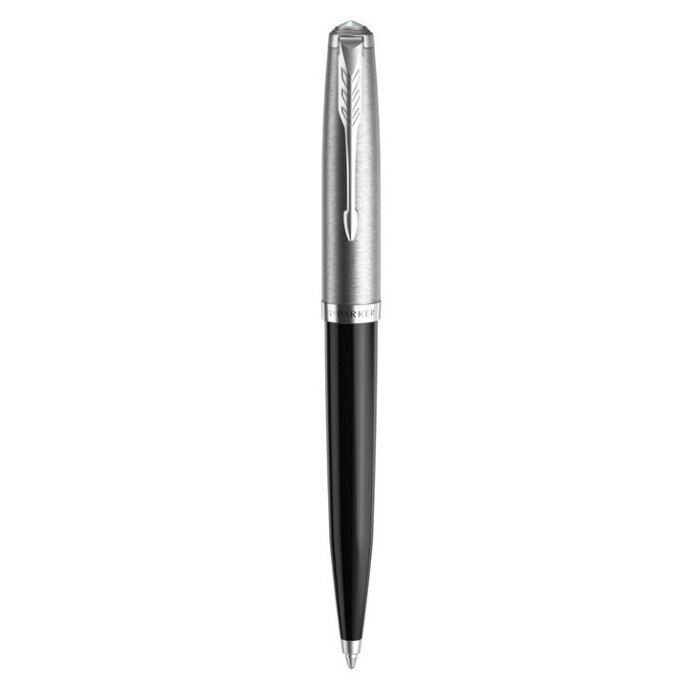 Шариковая ручка Parker 51 CORE BLACK CT в подарочной упаковке.