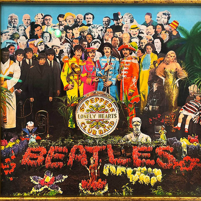 Фото с 2-мя автографами. Пол Маккартни и Ринго Старр (The Beatles)