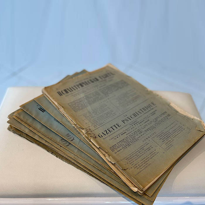 Двухнедельное издание "Психиатрическая газета". Петроград, выпуски 1914 (№ 1-24). Годовая подшивка.