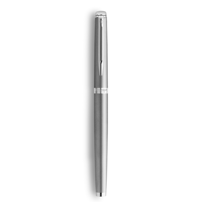 Перьевая ручка Waterman Hemisphere Entry Point Stainless Steel matte в подарочной упаковке.