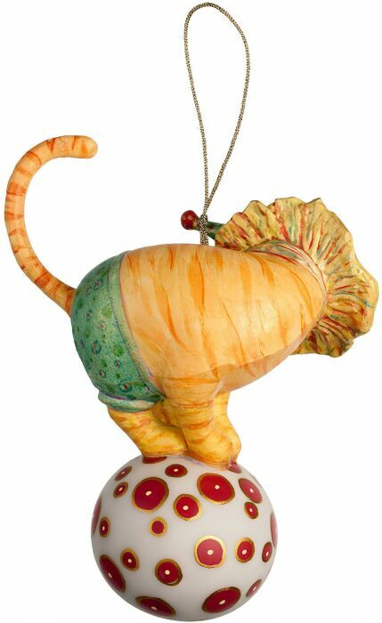 Набор из 3 ёлочных игрушек "Circus Collection"