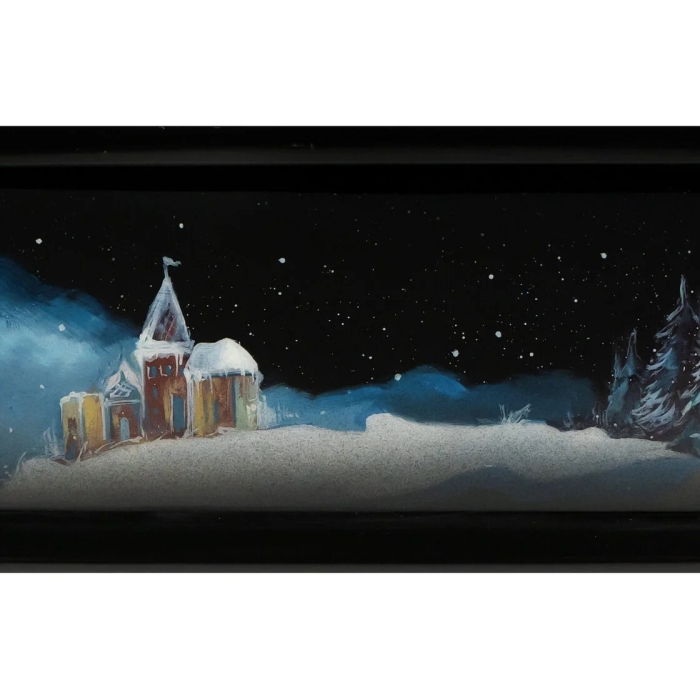 Шкатулка "Москва" Копалина, Федоскино