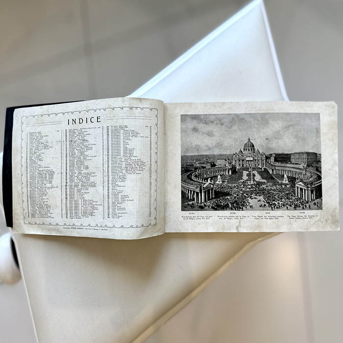 Альбом фотографий Ватикана и его коллекции предметов искусства. Эрнест Рихтер, Рим, конец XIX века