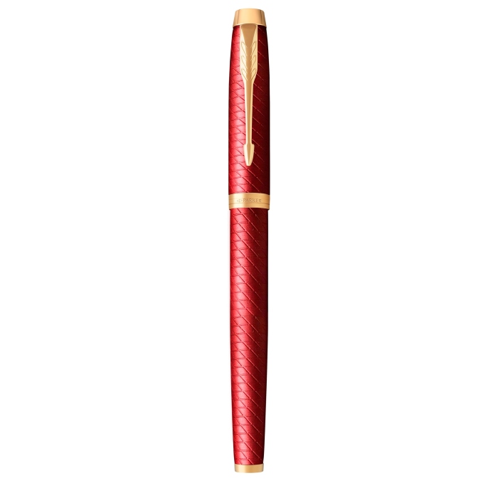 Перьевая ручка Parker IM Premium F318  Red GT, перо F