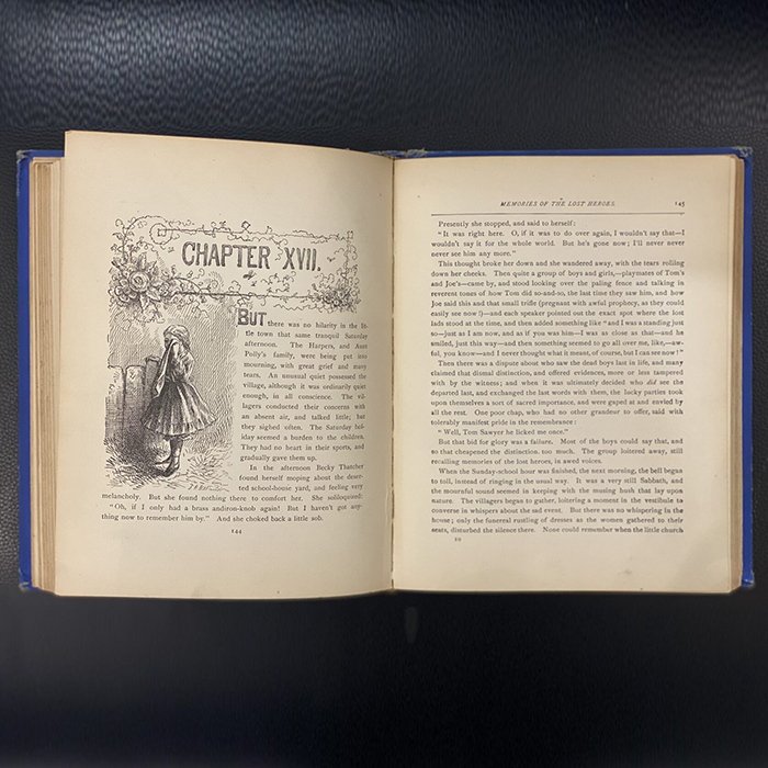 Книга «Приключения Тома Сойера». Марк Твен, The American Publishing company, Hartford, 1899 год