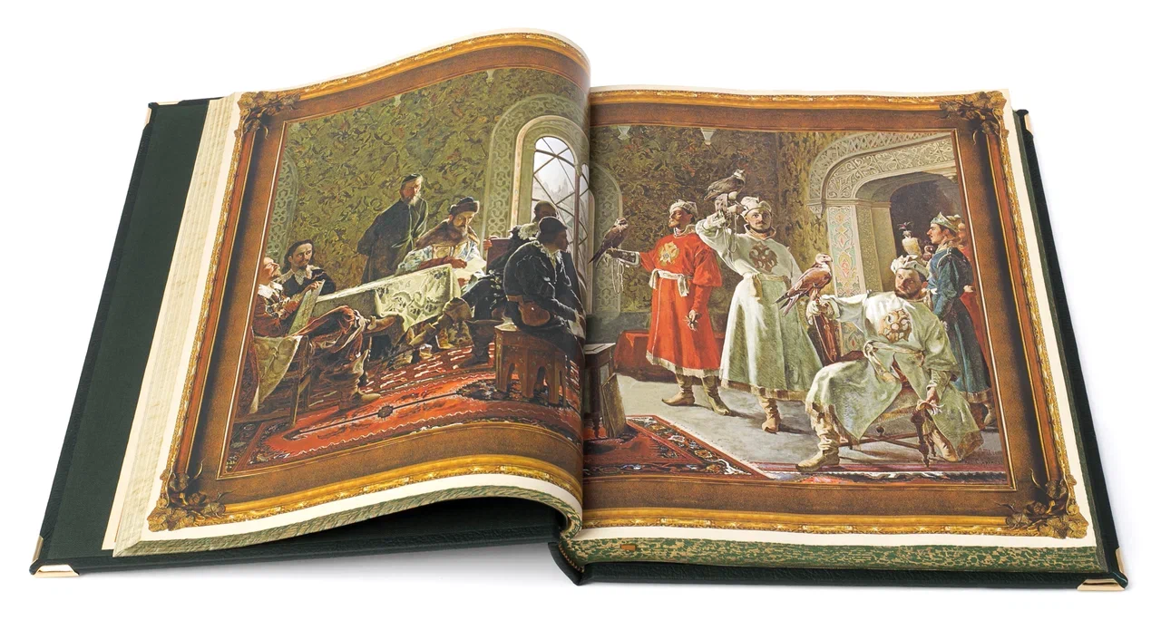 Книга в подарочном футляре "Русская охота"