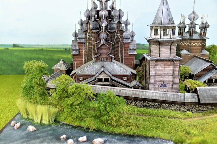 Диорама Архитектурный комплекс "Кижи"