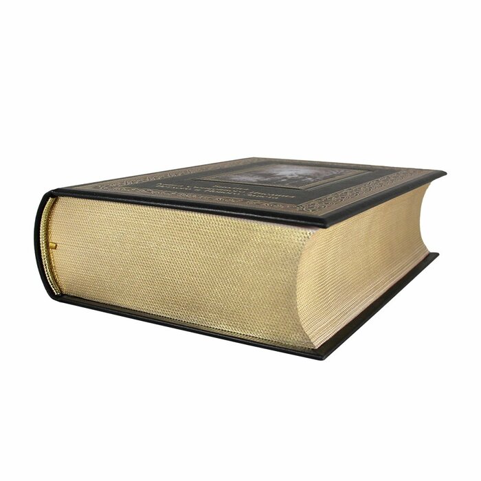 Книга в кожаном переплете "Библия. Книги ветхого и нового заветов"