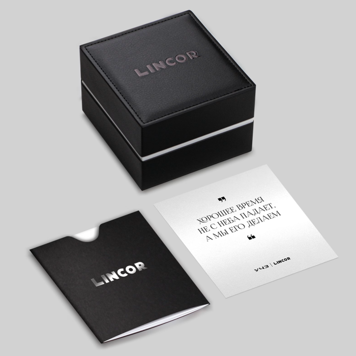 Наручные часы "Lincor UNI 4173" хром