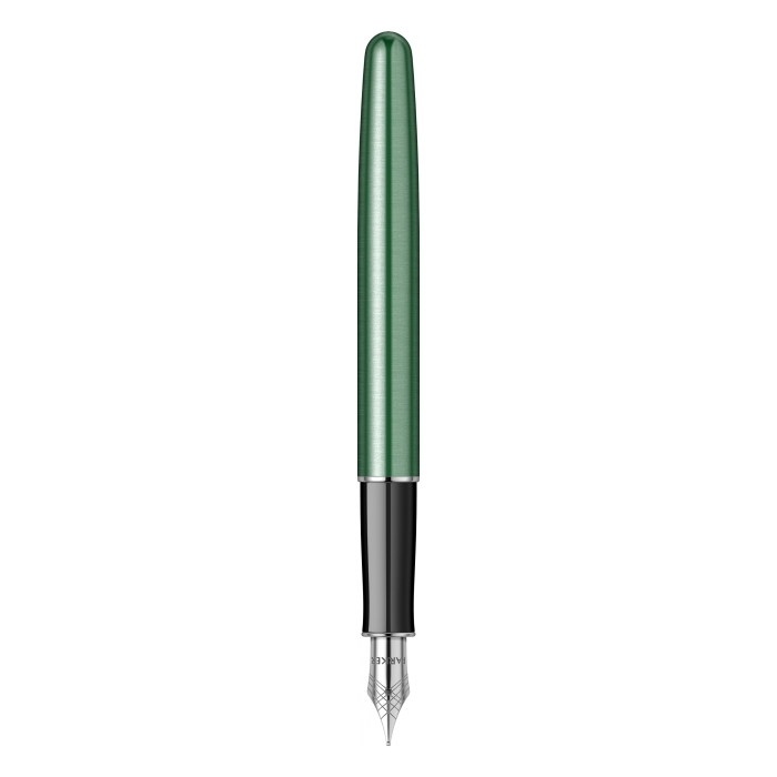 Перьевая ручка Parker Sonnet Essentials Green SB Steel CT, перо F