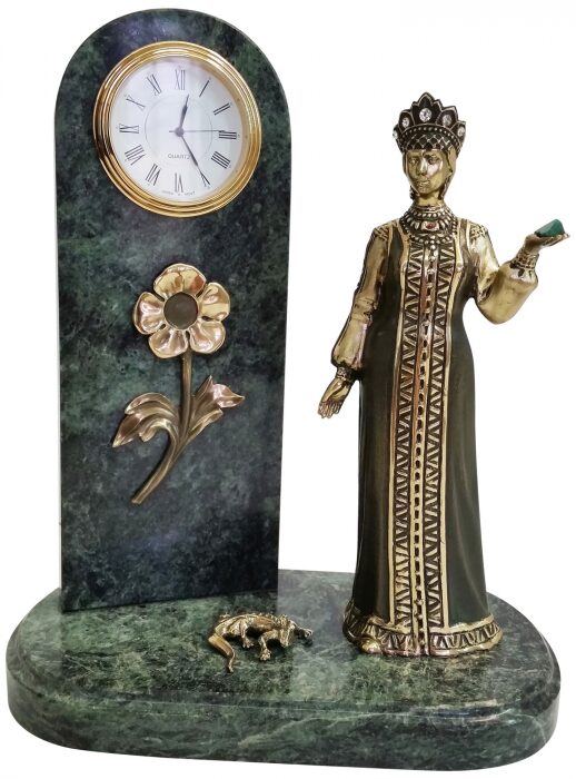 Часы "Хозяйка Медной горы"