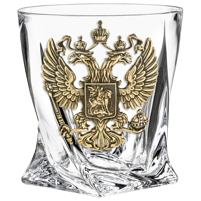 Набор для виски Герб РФ" на 2 персоны