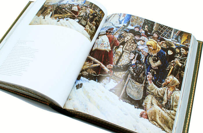 Подарочная книга в коробе "Третьяковская галерея"