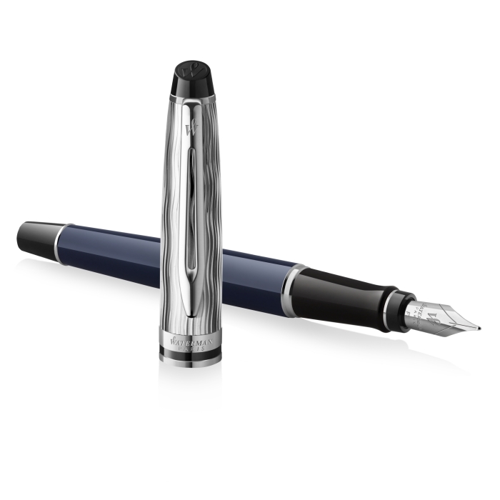 Перьевая ручка Waterman Expert22 SE deluxe Blue CT, перо F
