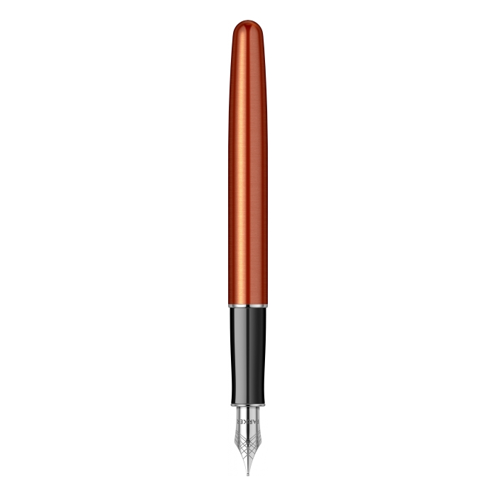Перьевая ручка Parker Sonnet Essentials Orange SB Steel CT, перо F