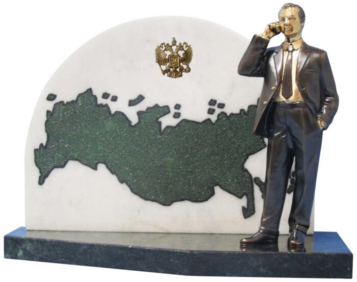 Сувенир из бронзы "Региональный представитель"