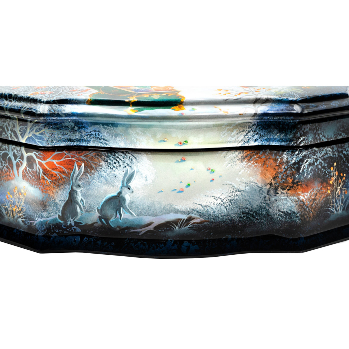 Шкатулка "Морозко" Корсакова, Федоскино