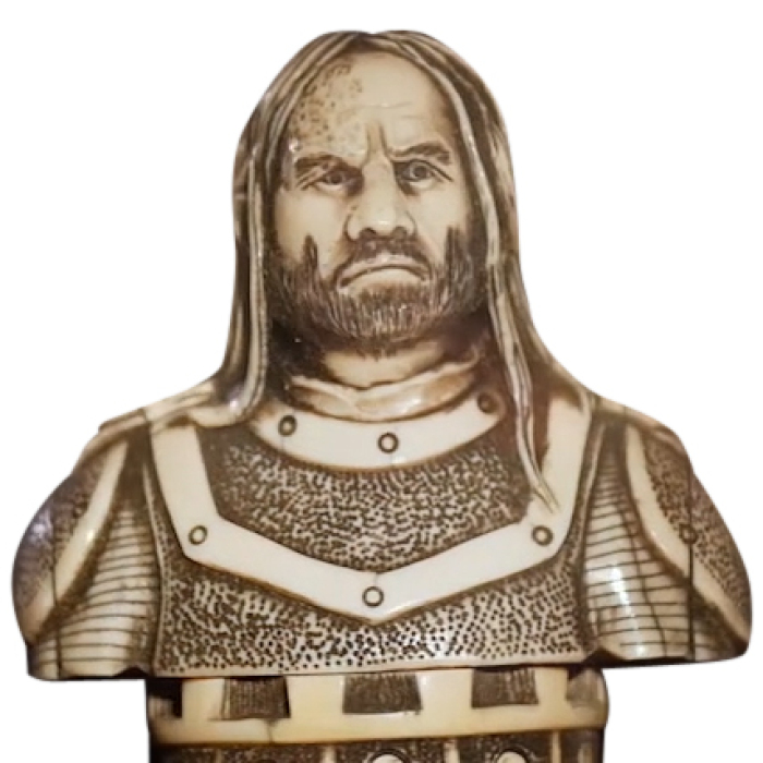 Шахматный гарнитур из ореха и бивня мамонта "Game of Thrones / Игра престолов"