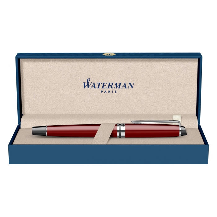 Перьевая ручка Waterman "Expert Dark Red Lacquer CT Black"