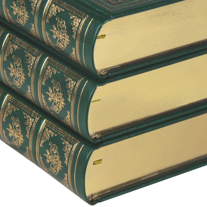 Книги подарочные "Луиза Сан-Феличе" А. Дюма, в 3-х томах