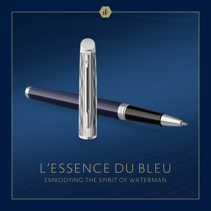 Ручка-роллер Waterman Hemisphere 22 SE Deluxe Blue CT в подарочной упаковке