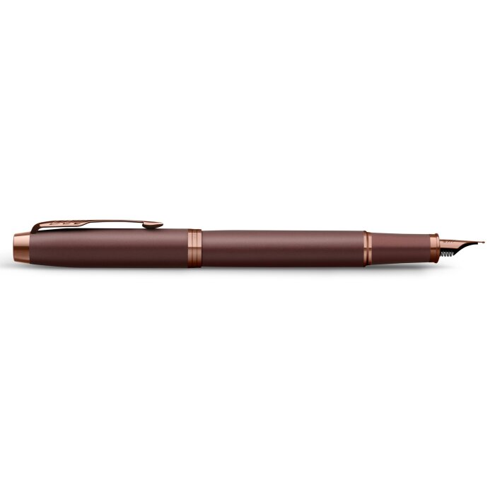 Ручка перьевая Parker IM Monochrome Brown в подарочной упаковке.