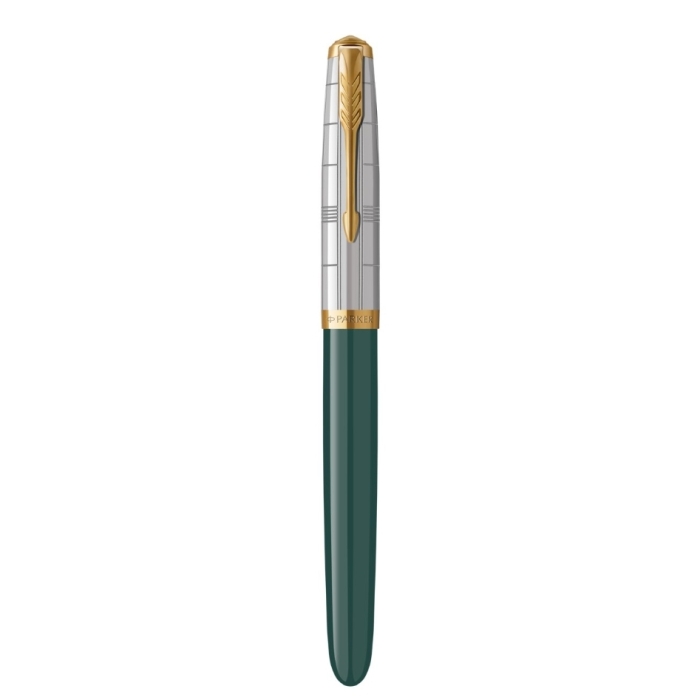 Перьевая ручка Parker 51 Premium Forest Green GT, перо: F
