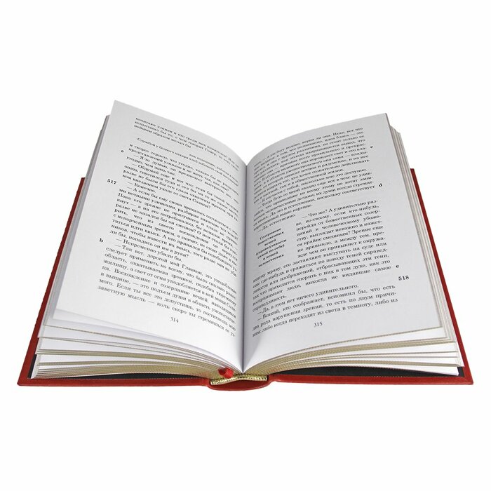 Книга в кожаном переплете "Государство. Платон"