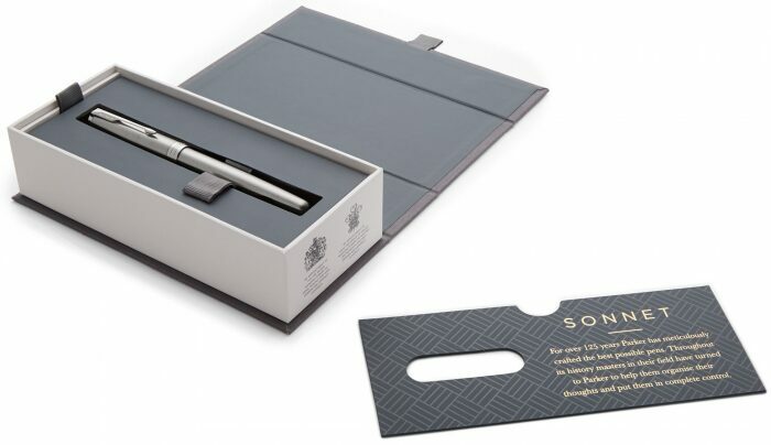 Ручка-роллер "Sonnet Core" Stainless Steel CT M