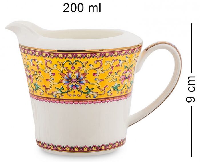 Чайный сервиз "Arabesca Yellow" на 6 персон, 15 предметов