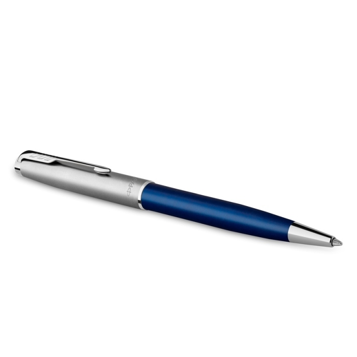 Шариковая ручка Parker Sonnet Entry Point Blue Stee CT в подарочной упаковке.