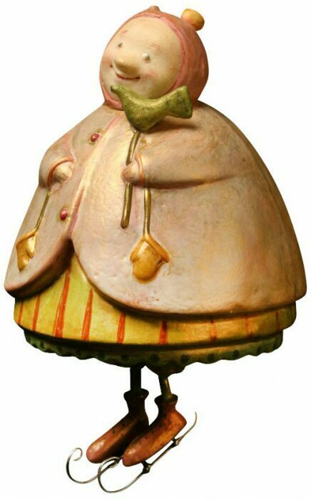 Набор из 6 ёлочных игрушек "Village Collection"