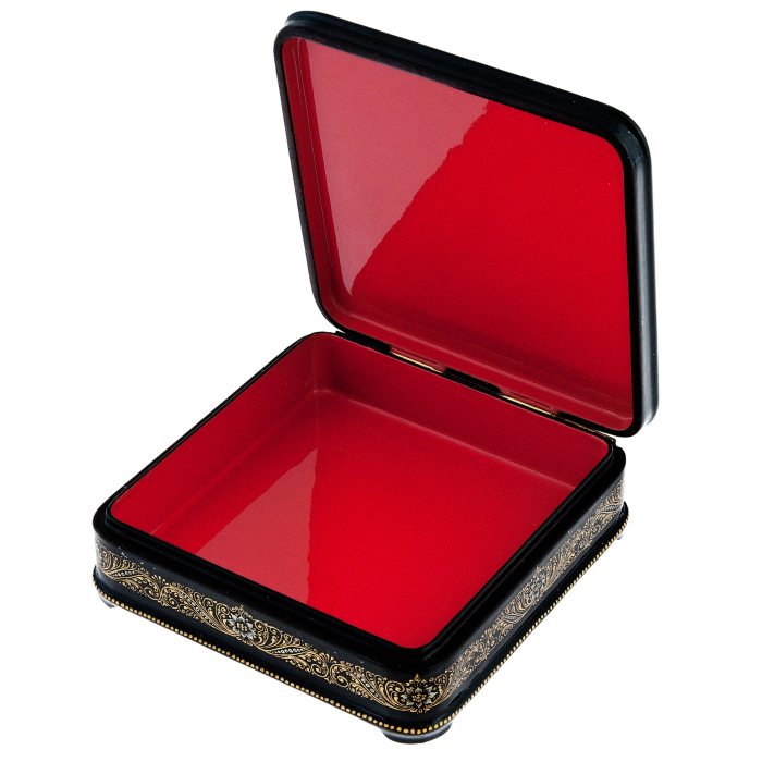 Шкатулка "Золушка" Палех, малая