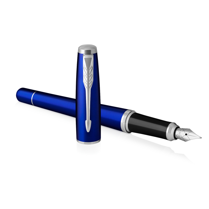 Ручка перьевая Parker Urban, Nightsky Blue CT в подарочной упаковке.
