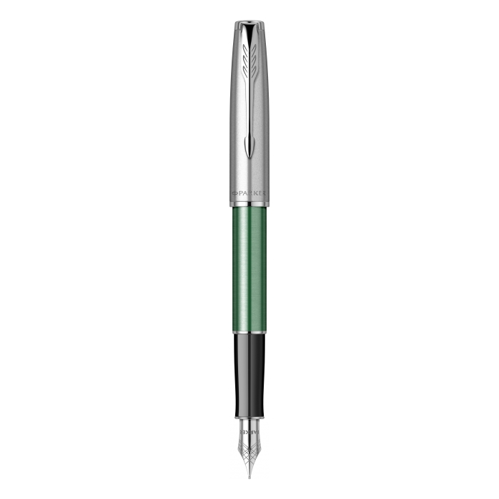 Перьевая ручка Parker Sonnet Essentials Green SB Steel CT, перо F