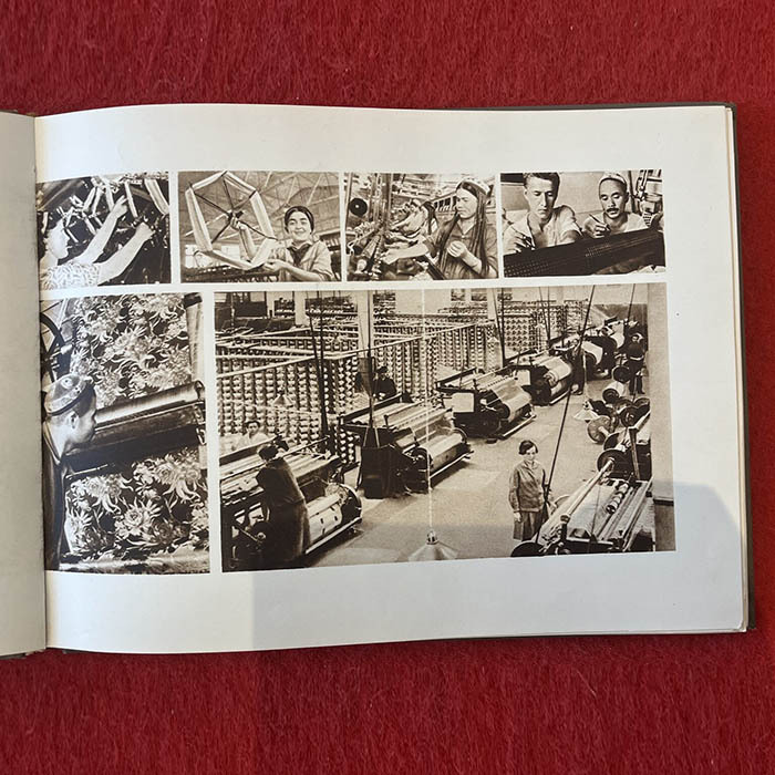 Книга "The Soviet Worker", Moscow and Leningrad, 1939 г.