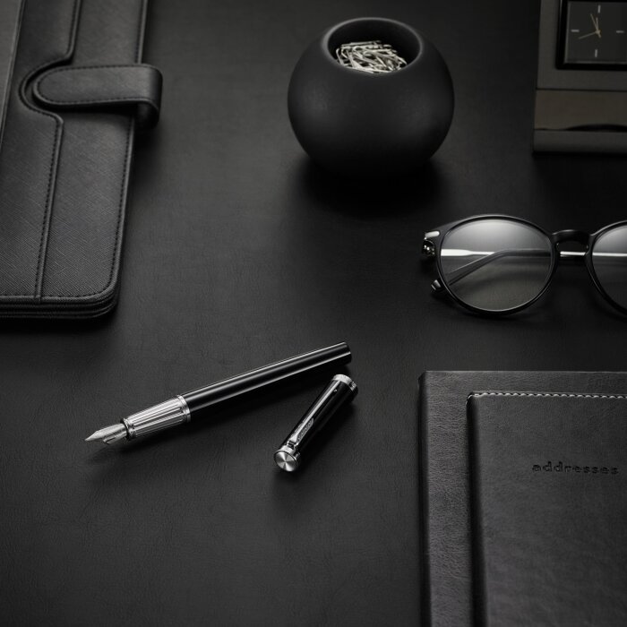 Ручка-роллер Parker "Ingenuity Black CT"
