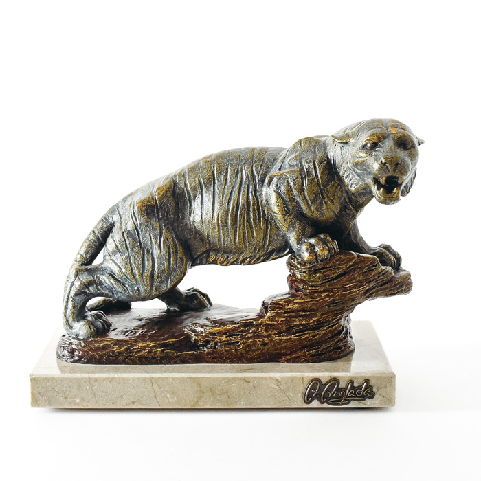 Скульптура "Тигр" малый (Tiger, small)