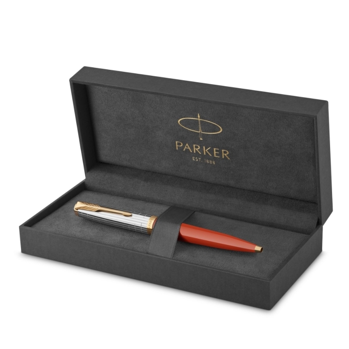 Шариковая ручка Parker 51 Premium Red GT