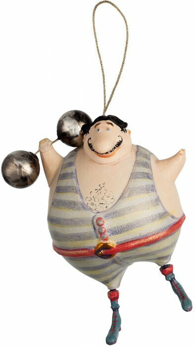 Набор из 3 ёлочных игрушек "Circus Collection"