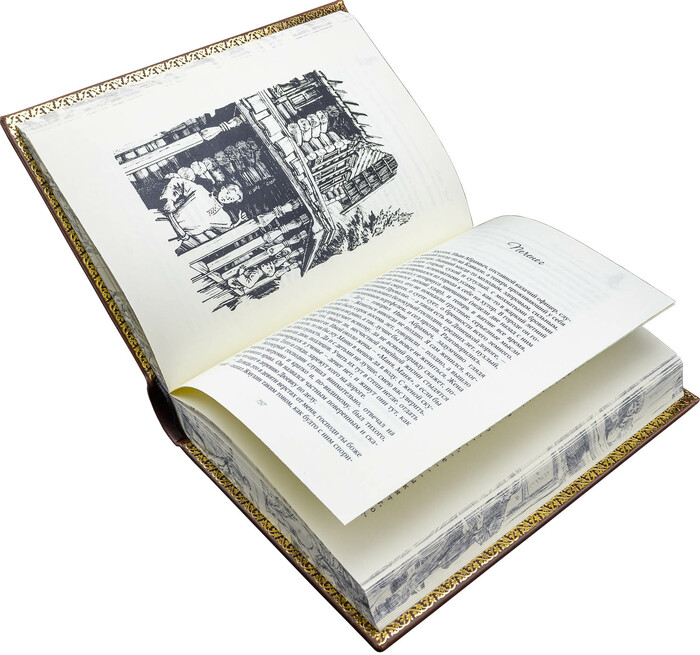 Книги подарочные в кожаном переплете "Антон Павлович Чехов. Избранное"