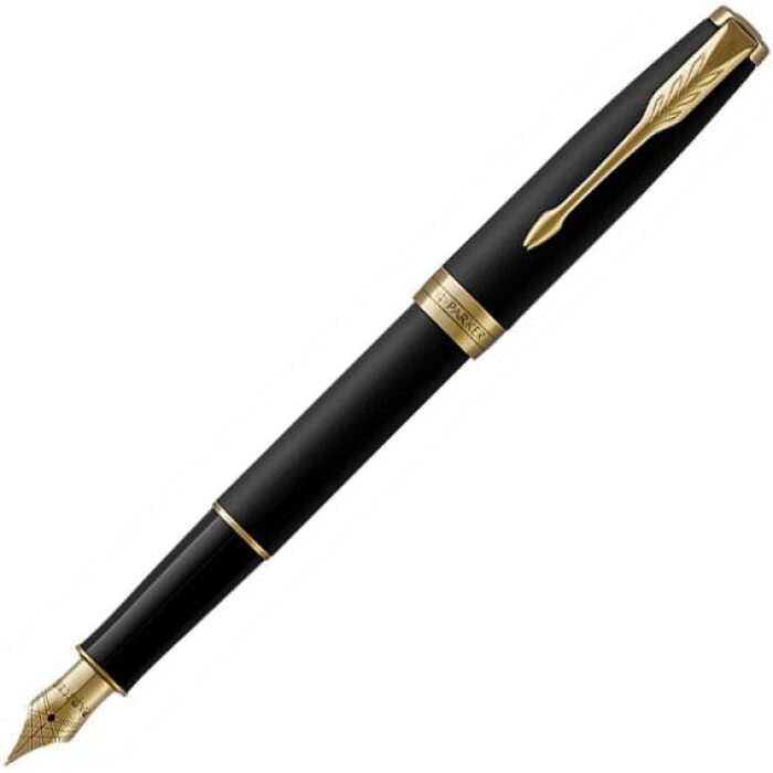 Ручка перьевая "Sonnet Core" Matte Black GT F