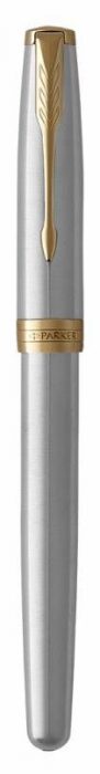 Ручка перьевая "Sonnet Core" Stainless Steel GT F