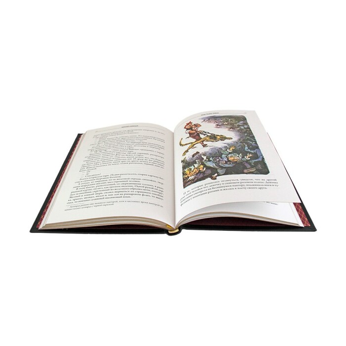 Книга в кожаном переплете "Три толстяка" Олеша Юрий